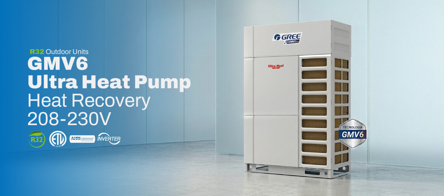 GMV6 Ultra Heat Pump Heat Recovery 208-230V